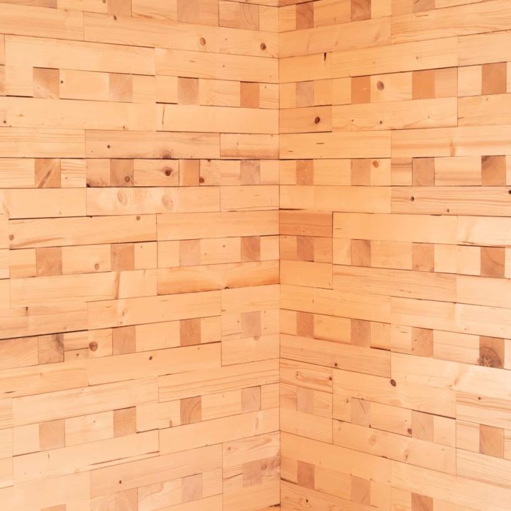 Bauen mit Holz in Frankfurt: Dort wurde ein Einfamilienhaus als unser Pilotprojekt mithilfe der TRIQBRIQ Holzbausysteme als Holzbau ohne Leim realisiert.