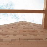 Bauen mit Holz in Frankfurt: Dort wurde ein Einfamilienhaus als unser Pilotprojekt mithilfe der TRIQBRIQ Holzbausysteme als Holzbau ohne Leim realisiert.