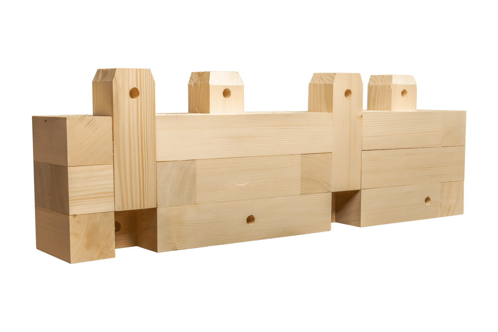 Ansicht von Holzbausystem BRIQ 100-16